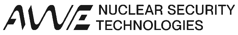 logo and link to AWE nuclear security technologies website